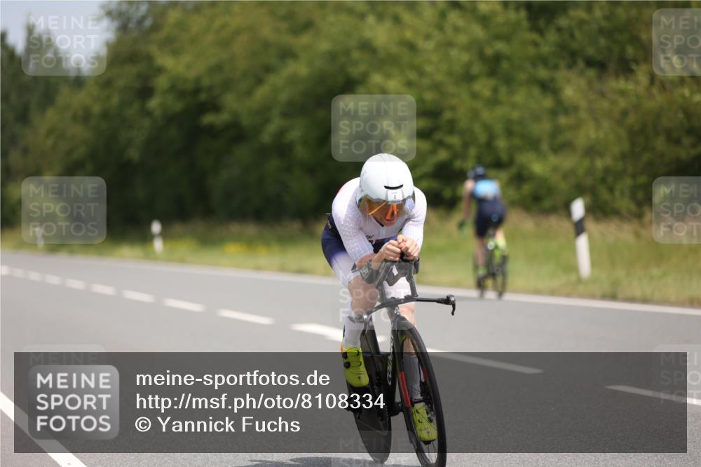 22.06.2025 - Viking Triathlon Yannick Fuchs http://msf.ph/oto/8108334 22.06.2025 12:13:13 Radfahren 4, 201 meine-sportfotos.de