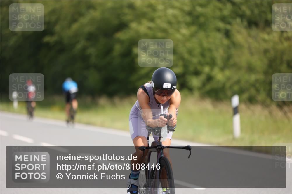 22.06.2025 - Viking Triathlon Yannick Fuchs http://msf.ph/oto/8108446 22.06.2025 11:32:31 Radfahren 58, 462, 601, 653 meine-sportfotos.de