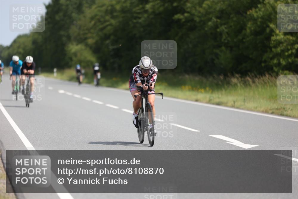 22.06.2025 - Viking Triathlon Yannick Fuchs http://msf.ph/oto/8108870 22.06.2025 11:32:54 Radfahren 95, 115, 128, 291, 309 meine-sportfotos.de