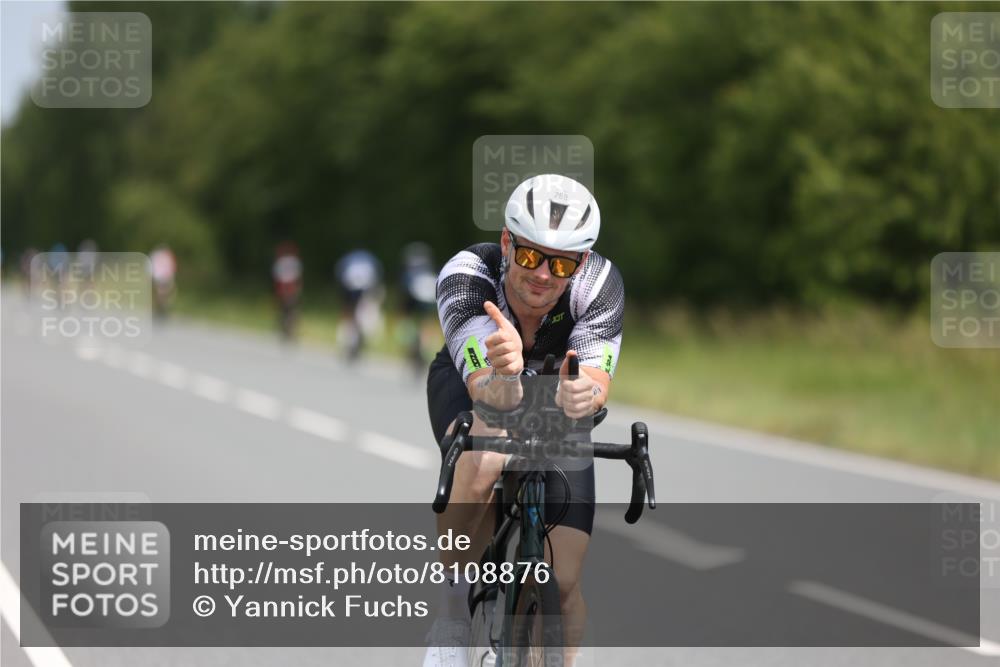 22.06.2025 - Viking Triathlon Yannick Fuchs http://msf.ph/oto/8108876 22.06.2025 12:13:47 Radfahren 190, 269, 482 meine-sportfotos.de