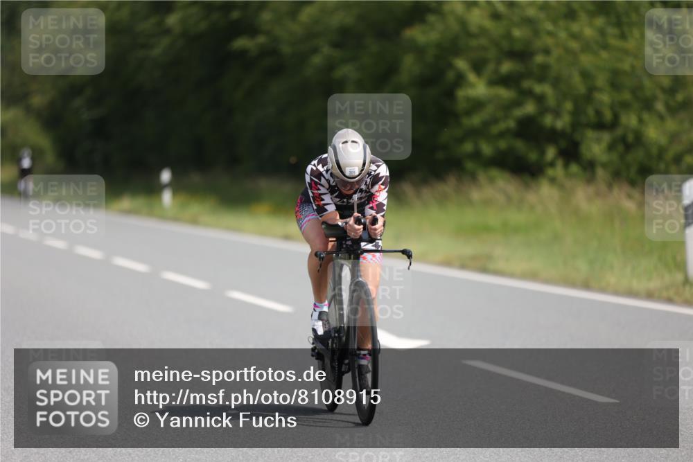 22.06.2025 - Viking Triathlon Yannick Fuchs http://msf.ph/oto/8108915 22.06.2025 11:32:55 Radfahren 95, 128, 287, 291, 309 meine-sportfotos.de