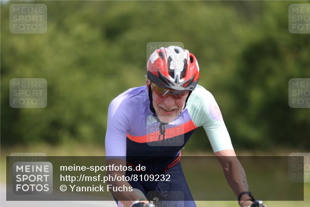 22.06.2025 - Viking Triathlon Yannick Fuchs http://msf.ph/oto/8109232 22.06.2025 11:33:10 Radfahren 379, 625, 662 meine-sportfotos.de