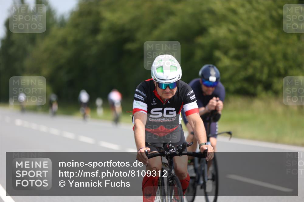 22.06.2025 - Viking Triathlon Yannick Fuchs http://msf.ph/oto/8109312 22.06.2025 11:33:37 Radfahren 141, 159 meine-sportfotos.de