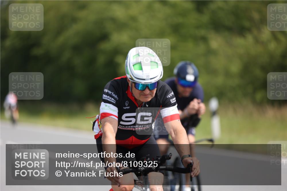 22.06.2025 - Viking Triathlon Yannick Fuchs http://msf.ph/oto/8109325 22.06.2025 11:33:38 Radfahren 141, 159 meine-sportfotos.de