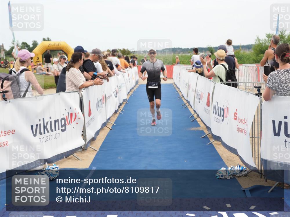 22.06.2025 - Viking Triathlon MichiJ http://msf.ph/oto/8109817 22.06.2025 15:01:17 Ziel 132 meine-sportfotos.de