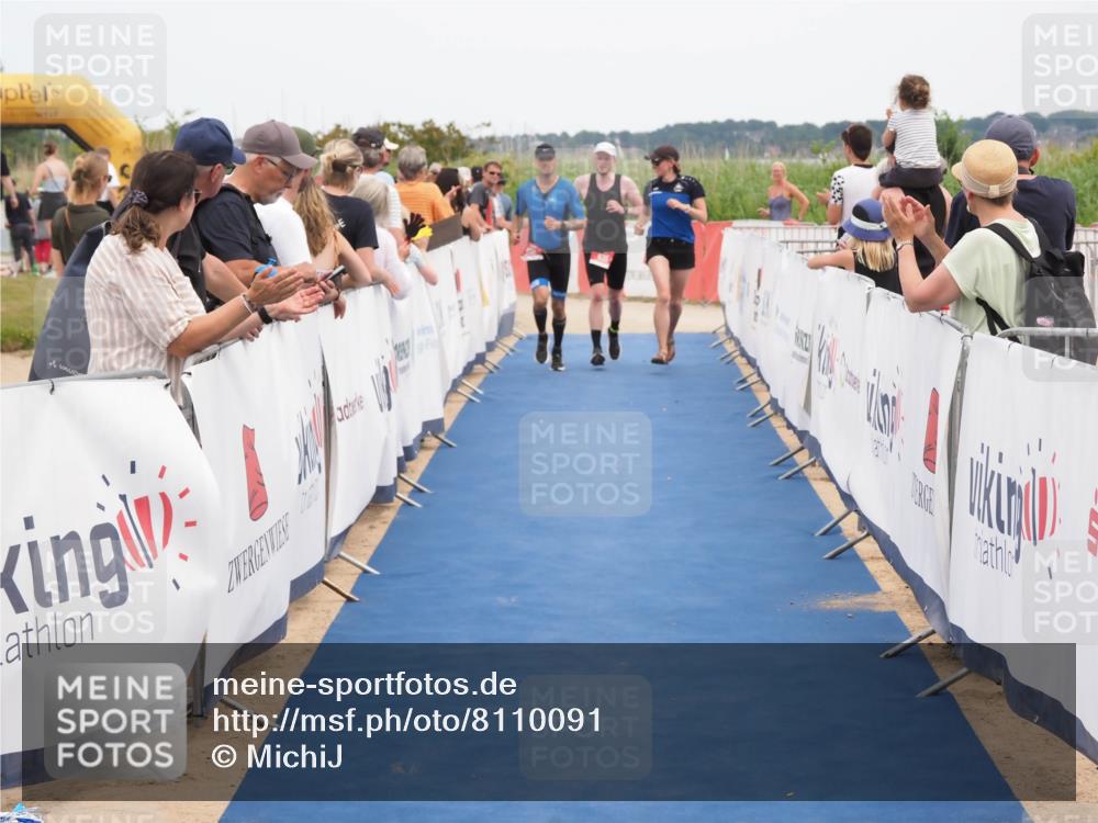 22.06.2025 - Viking Triathlon MichiJ http://msf.ph/oto/8110091 22.06.2025 15:01:25 Ziel 635 meine-sportfotos.de