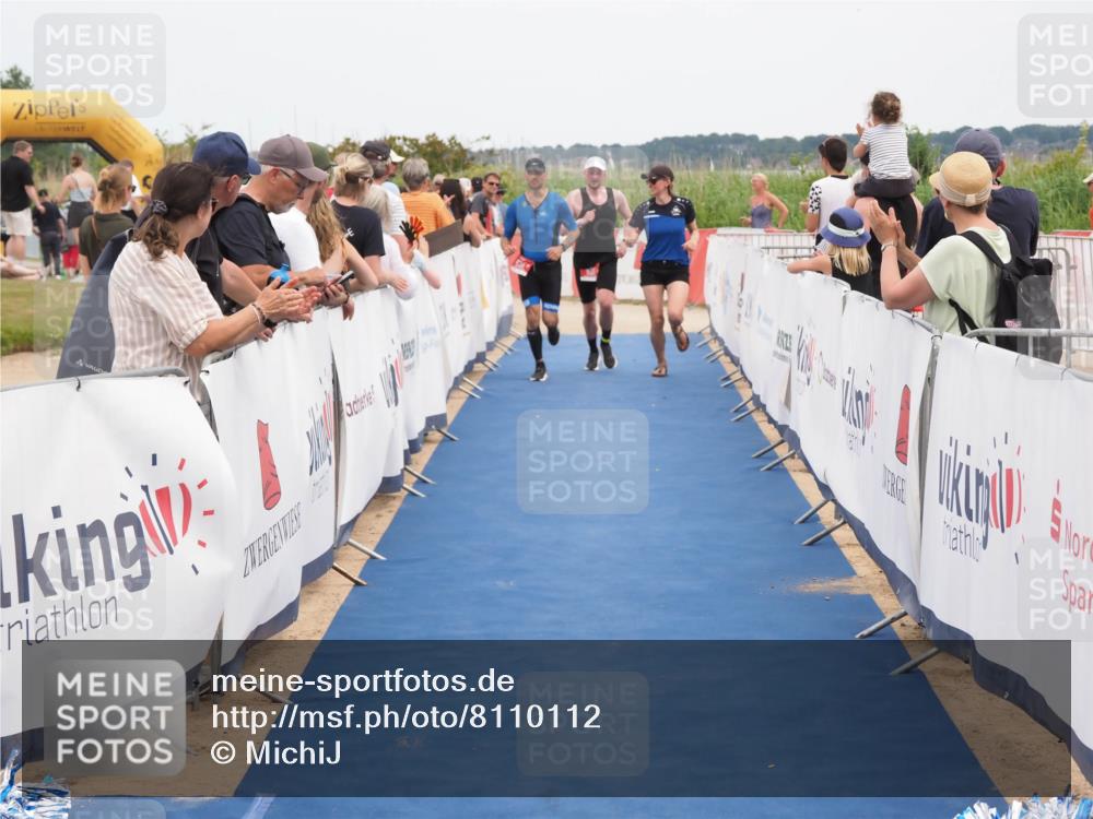 22.06.2025 - Viking Triathlon MichiJ http://msf.ph/oto/8110112 22.06.2025 15:01:25 Ziel 635 meine-sportfotos.de