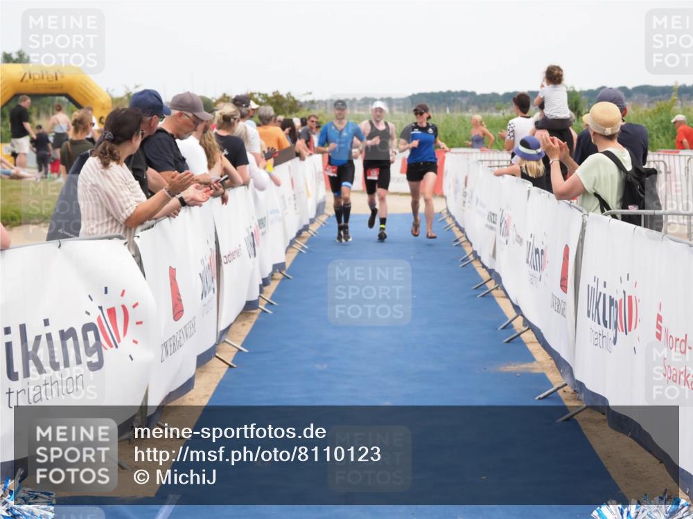 22.06.2025 - Viking Triathlon MichiJ http://msf.ph/oto/8110123 22.06.2025 15:01:26 Ziel 635 meine-sportfotos.de