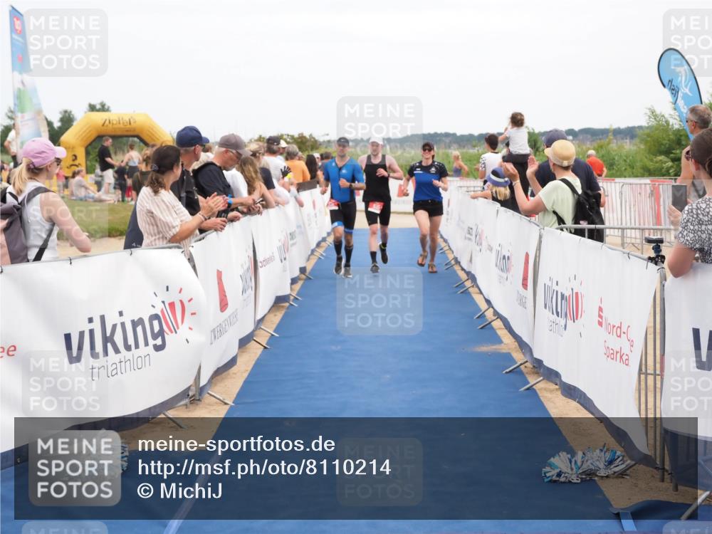22.06.2025 - Viking Triathlon MichiJ http://msf.ph/oto/8110214 22.06.2025 15:01:27 Ziel 635 meine-sportfotos.de