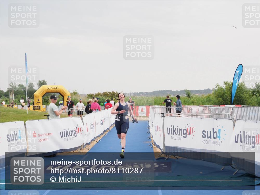 22.06.2025 - Viking Triathlon MichiJ http://msf.ph/oto/8110287 22.06.2025 16:39:18 Ziel 140 meine-sportfotos.de