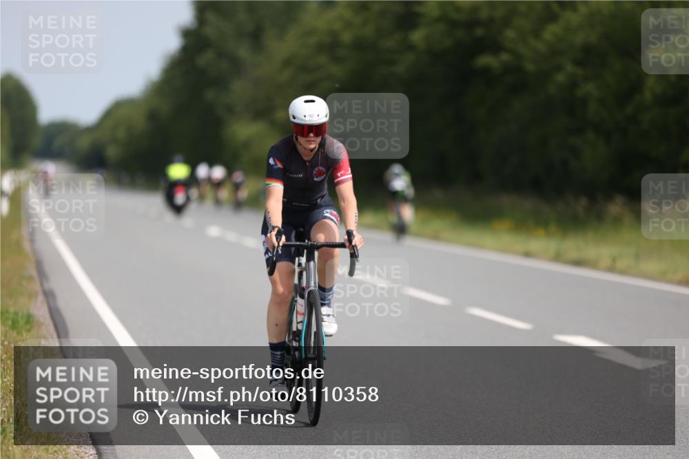 22.06.2025 - Viking Triathlon Yannick Fuchs http://msf.ph/oto/8110358 22.06.2025 11:34:31 Radfahren 12, 221 meine-sportfotos.de