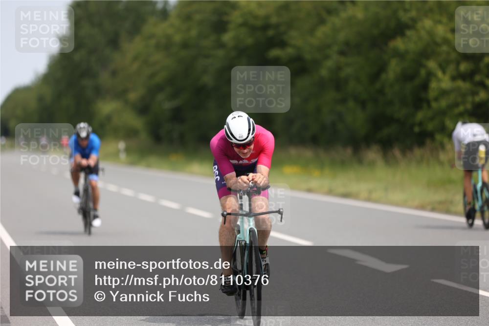 22.06.2025 - Viking Triathlon Yannick Fuchs http://msf.ph/oto/8110376 22.06.2025 12:15:15 Radfahren 153, 355, 440, 555 meine-sportfotos.de