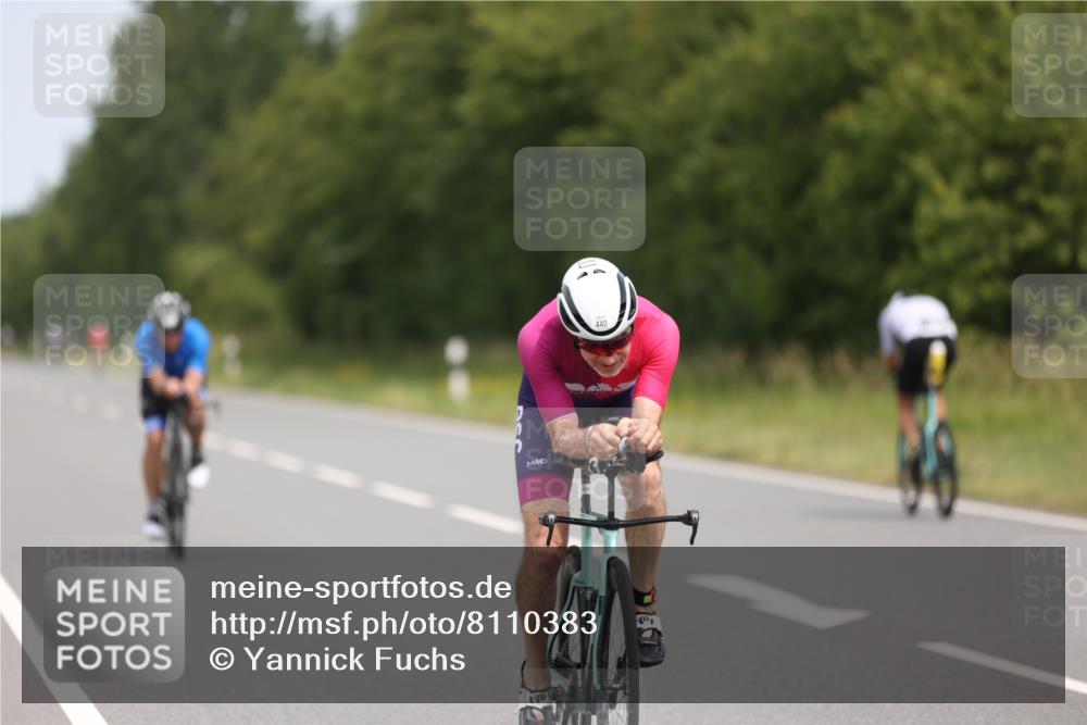 22.06.2025 - Viking Triathlon Yannick Fuchs http://msf.ph/oto/8110383 22.06.2025 12:15:16 Radfahren 153, 355, 440 meine-sportfotos.de