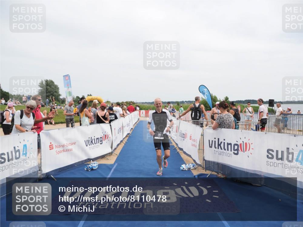 22.06.2025 - Viking Triathlon MichiJ http://msf.ph/oto/8110478 22.06.2025 14:52:38 Ziel 101 meine-sportfotos.de