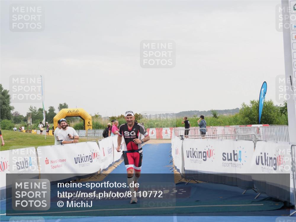 22.06.2025 - Viking Triathlon MichiJ http://msf.ph/oto/8110772 22.06.2025 16:39:26 Ziel 156 meine-sportfotos.de