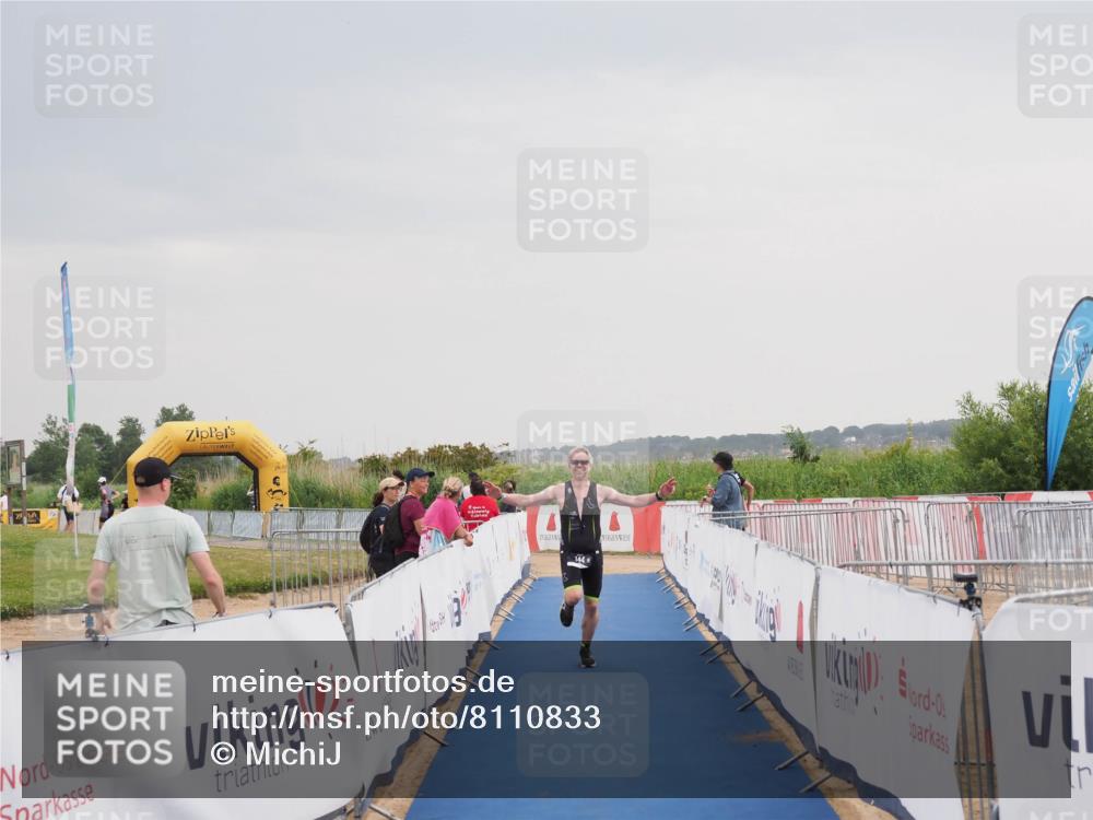 22.06.2025 - Viking Triathlon MichiJ http://msf.ph/oto/8110833 22.06.2025 16:39:41 Ziel 144 meine-sportfotos.de