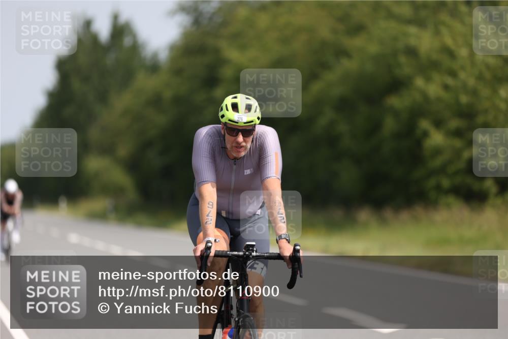 22.06.2025 - Viking Triathlon Yannick Fuchs http://msf.ph/oto/8110900 22.06.2025 11:35:28 Radfahren 7, 276, 442 meine-sportfotos.de