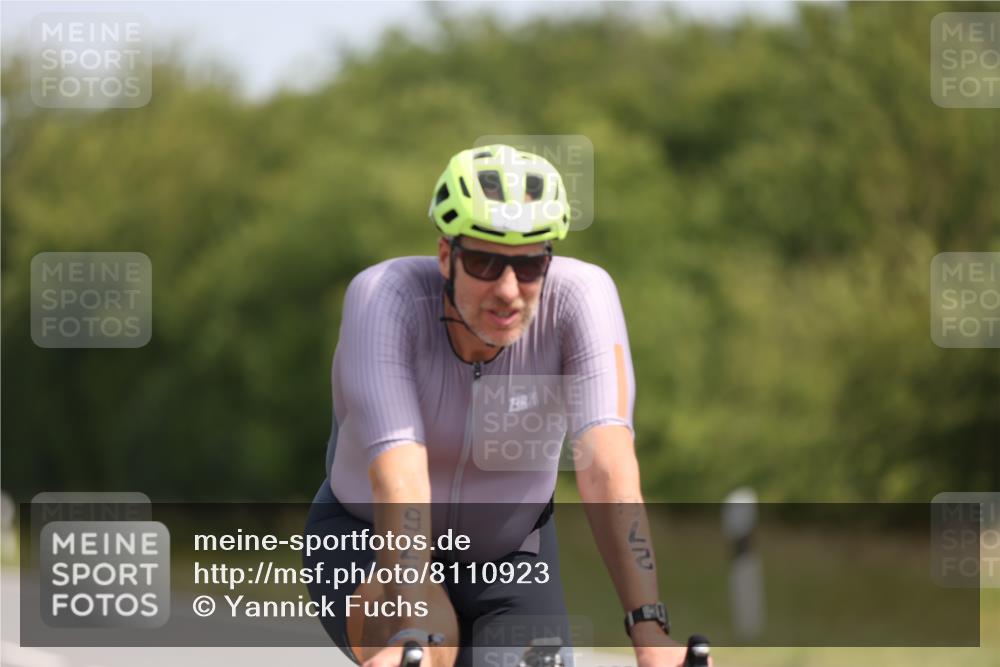 22.06.2025 - Viking Triathlon Yannick Fuchs http://msf.ph/oto/8110923 22.06.2025 11:35:28 Radfahren 7, 276, 442 meine-sportfotos.de