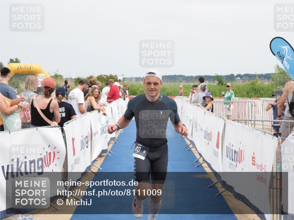 22.06.2025 - Viking Triathlon MichiJ http://msf.ph/oto/8111009 22.06.2025 14:53:06 Ziel 40 meine-sportfotos.de