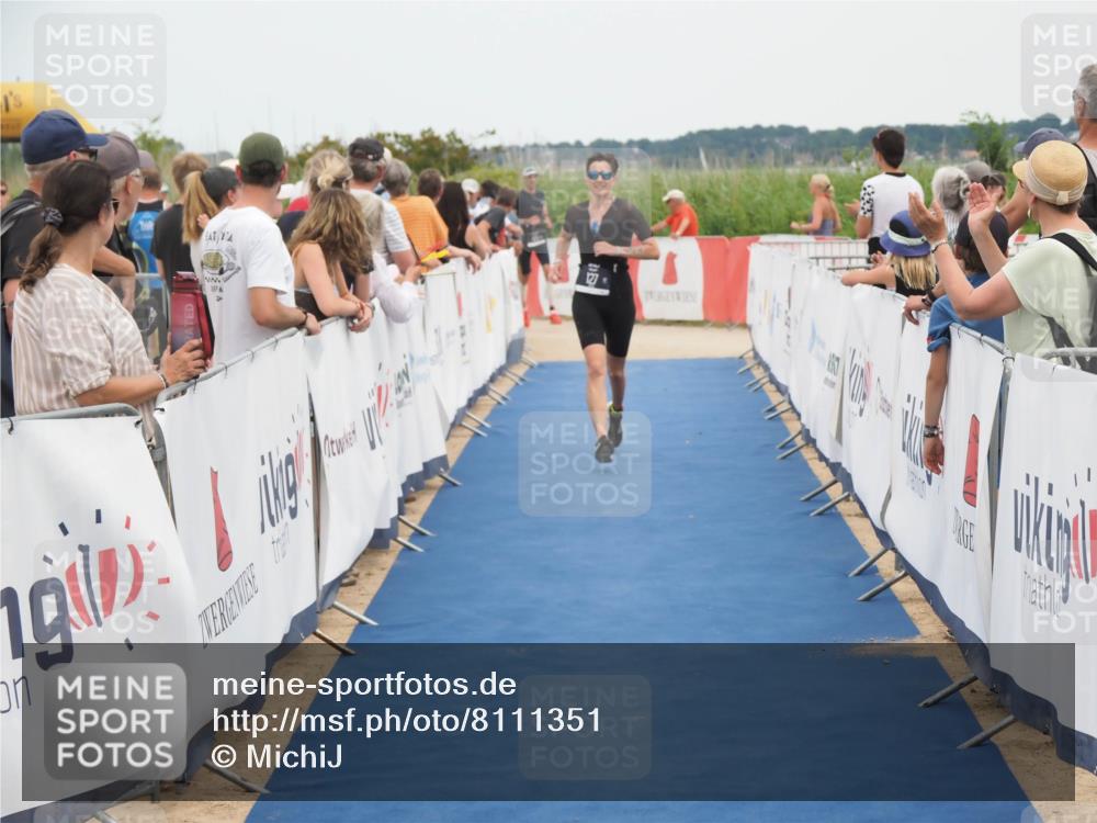 22.06.2025 - Viking Triathlon MichiJ http://msf.ph/oto/8111351 22.06.2025 15:02:38 Ziel 127, 529 meine-sportfotos.de