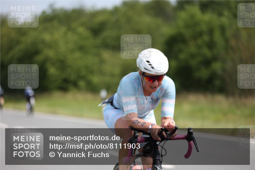 22.06.2025 - Viking Triathlon Yannick Fuchs http://msf.ph/oto/8111903 22.06.2025 11:36:26 Radfahren 193, 207, 514 meine-sportfotos.de