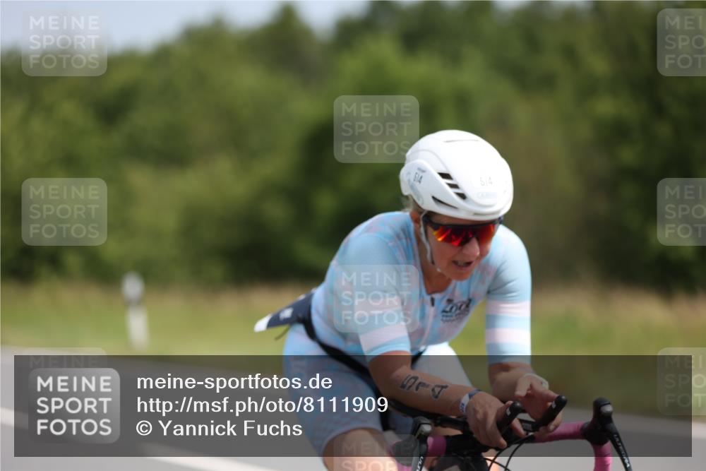 22.06.2025 - Viking Triathlon Yannick Fuchs http://msf.ph/oto/8111909 22.06.2025 11:36:27 Radfahren 193, 207, 514 meine-sportfotos.de