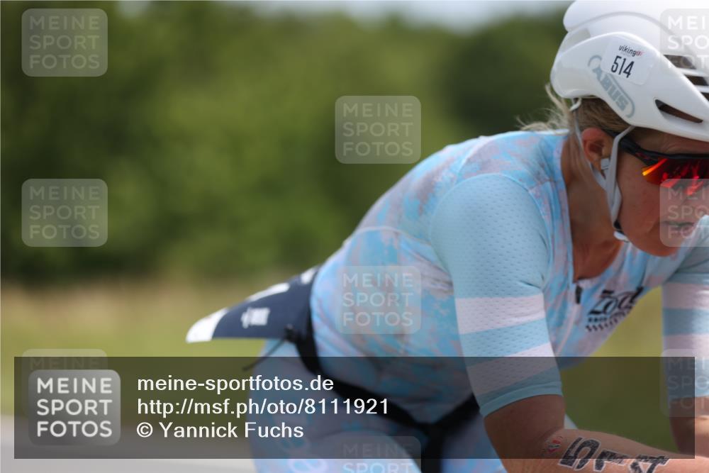 22.06.2025 - Viking Triathlon Yannick Fuchs http://msf.ph/oto/8111921 22.06.2025 11:36:27 Radfahren 193, 207, 514 meine-sportfotos.de