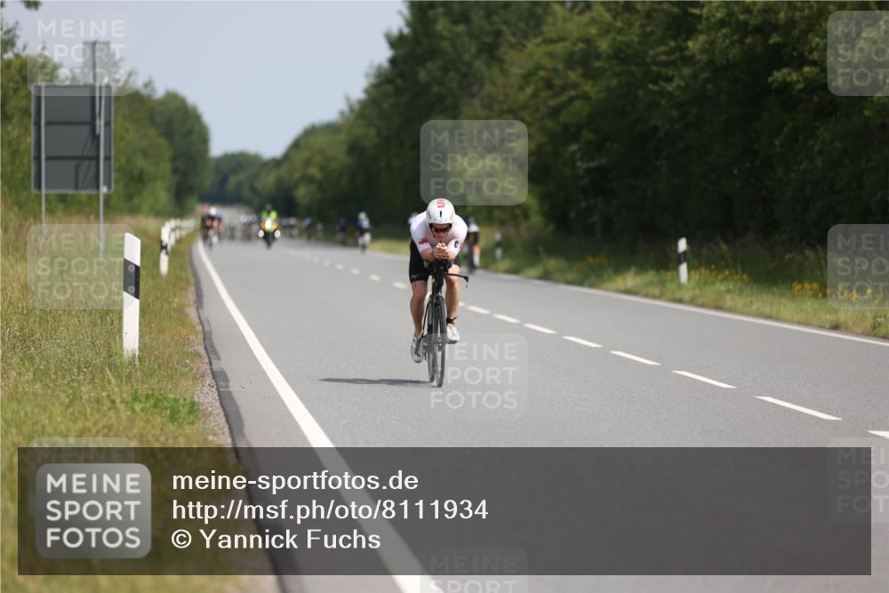22.06.2025 - Viking Triathlon Yannick Fuchs http://msf.ph/oto/8111934 22.06.2025 11:36:40 Radfahren 416, 521 meine-sportfotos.de