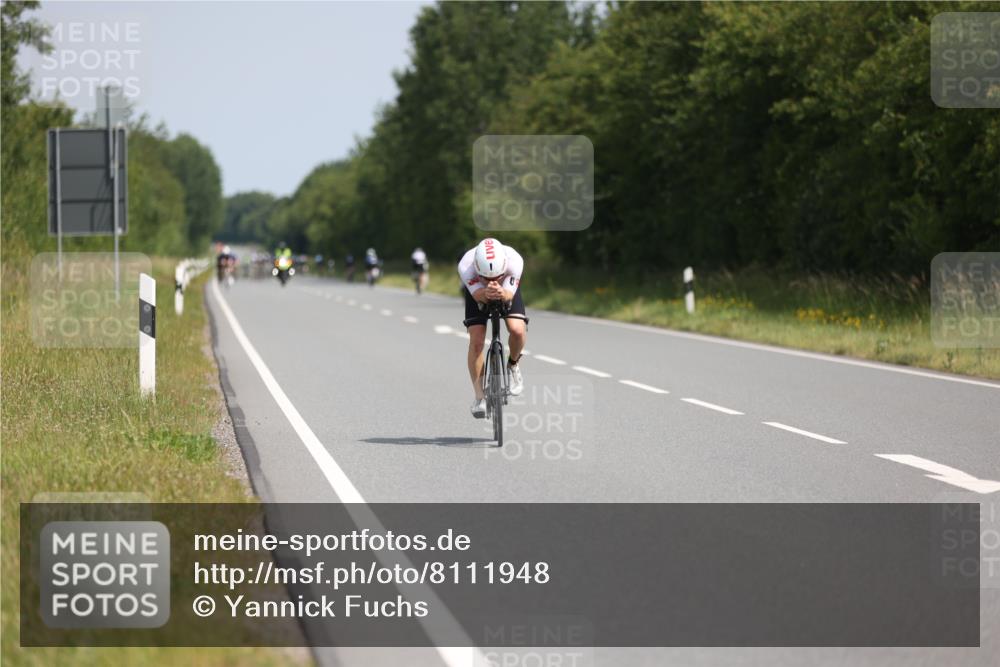 22.06.2025 - Viking Triathlon Yannick Fuchs http://msf.ph/oto/8111948 22.06.2025 11:36:41 Radfahren 416, 521 meine-sportfotos.de