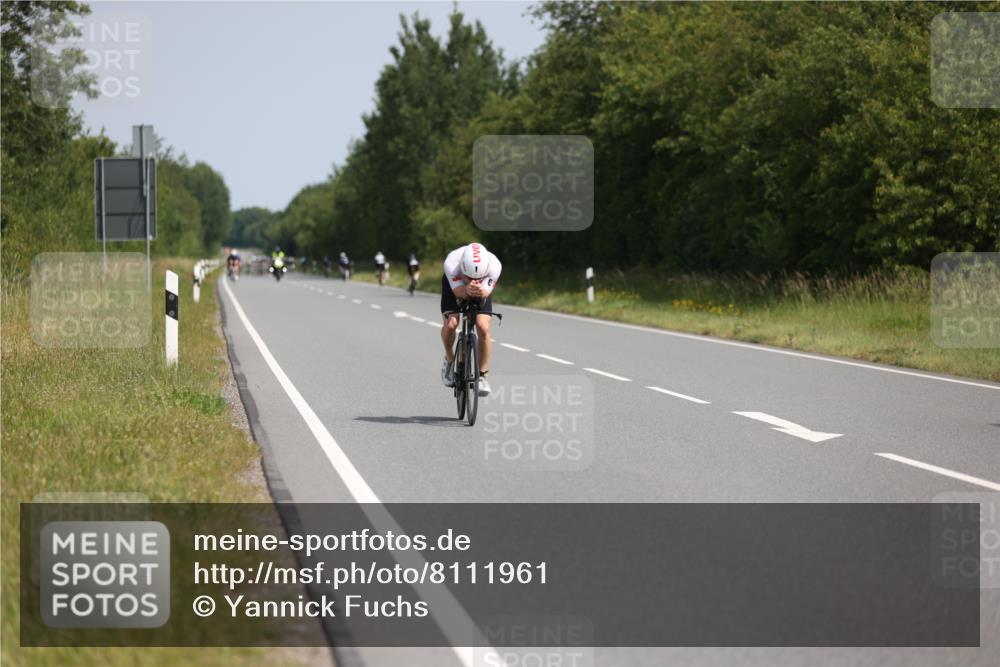 22.06.2025 - Viking Triathlon Yannick Fuchs http://msf.ph/oto/8111961 22.06.2025 11:36:41 Radfahren 416, 521 meine-sportfotos.de