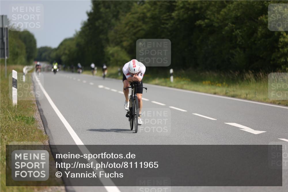 22.06.2025 - Viking Triathlon Yannick Fuchs http://msf.ph/oto/8111965 22.06.2025 11:36:41 Radfahren 416, 521 meine-sportfotos.de