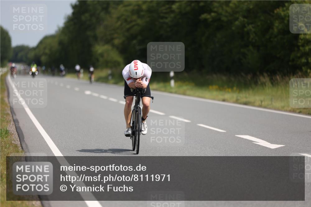 22.06.2025 - Viking Triathlon Yannick Fuchs http://msf.ph/oto/8111971 22.06.2025 11:36:41 Radfahren 416, 521 meine-sportfotos.de
