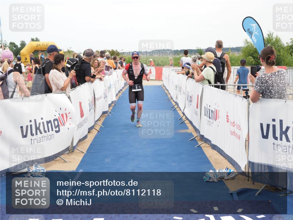 22.06.2025 - Viking Triathlon MichiJ http://msf.ph/oto/8112118 22.06.2025 15:02:50 Ziel 8 meine-sportfotos.de