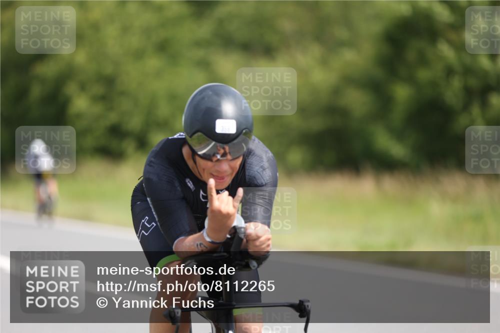 22.06.2025 - Viking Triathlon Yannick Fuchs http://msf.ph/oto/8112265 22.06.2025 11:37:01 Radfahren 219, 328, 346, 355, 356 meine-sportfotos.de