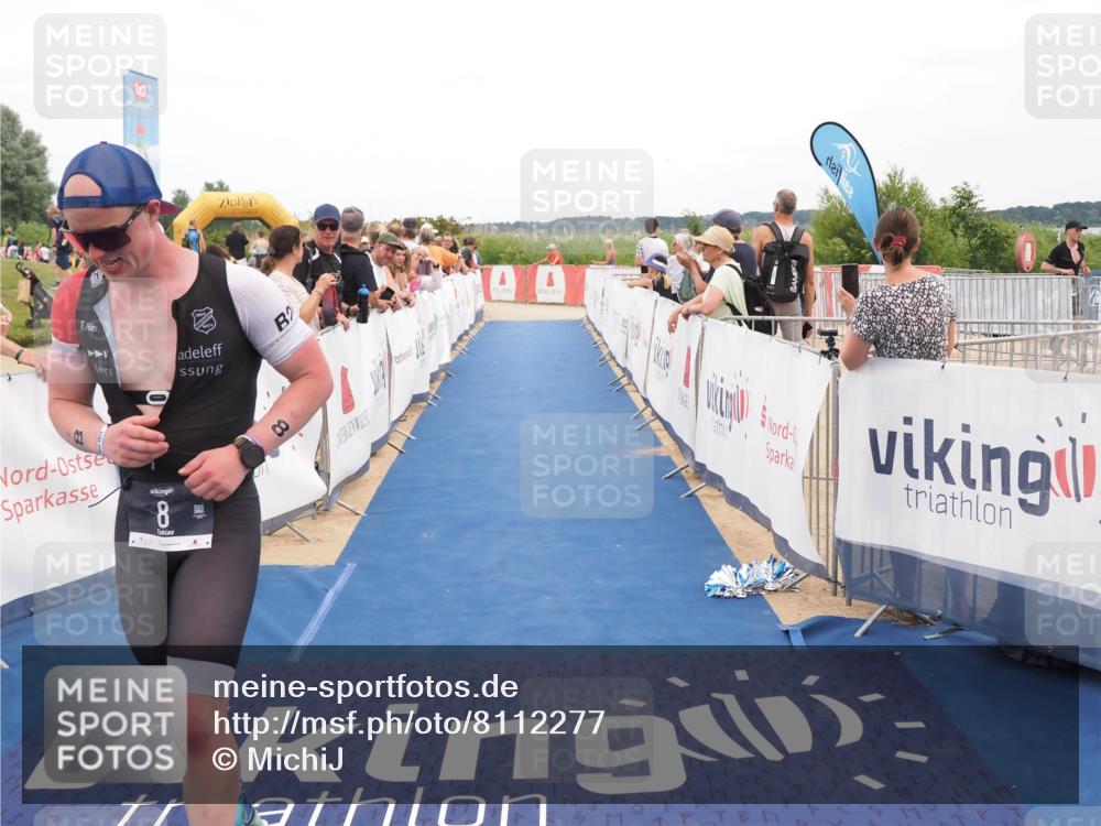 22.06.2025 - Viking Triathlon MichiJ http://msf.ph/oto/8112277 22.06.2025 15:02:53 Ziel 8 meine-sportfotos.de