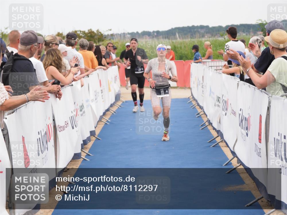 22.06.2025 - Viking Triathlon MichiJ http://msf.ph/oto/8112297 22.06.2025 15:03:15 Ziel 19, 38, 536 meine-sportfotos.de