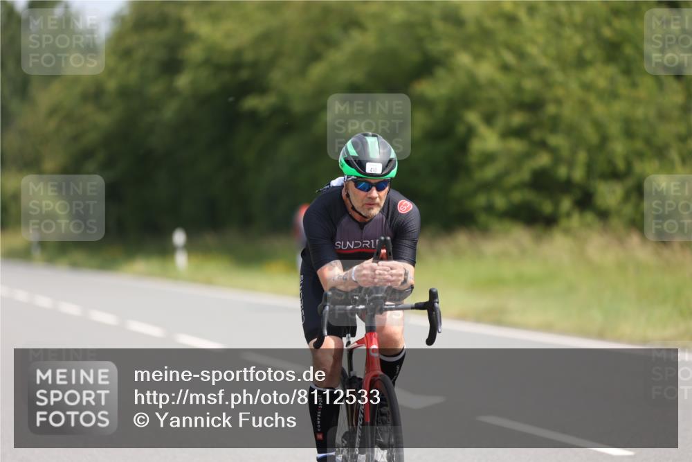 22.06.2025 - Viking Triathlon Yannick Fuchs http://msf.ph/oto/8112533 22.06.2025 11:37:14 Radfahren 410, 434, 527, 602 meine-sportfotos.de