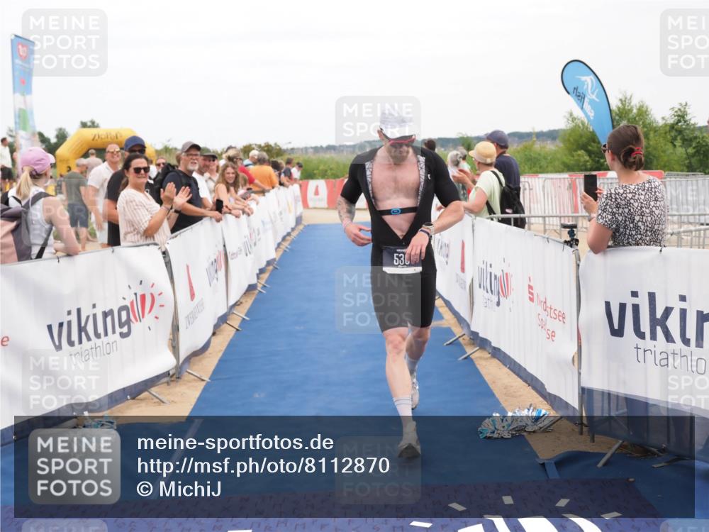 22.06.2025 - Viking Triathlon MichiJ http://msf.ph/oto/8112870 22.06.2025 15:03:21 Ziel 38, 536 meine-sportfotos.de