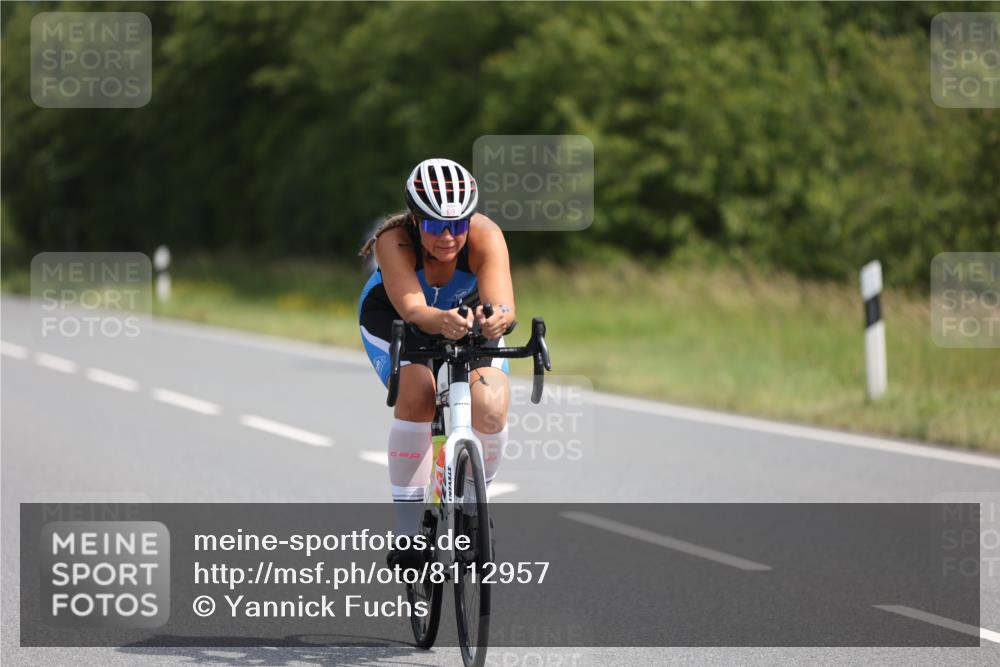 22.06.2025 - Viking Triathlon Yannick Fuchs http://msf.ph/oto/8112957 22.06.2025 11:37:49 Radfahren 438, 457, 501, 520, 619 meine-sportfotos.de