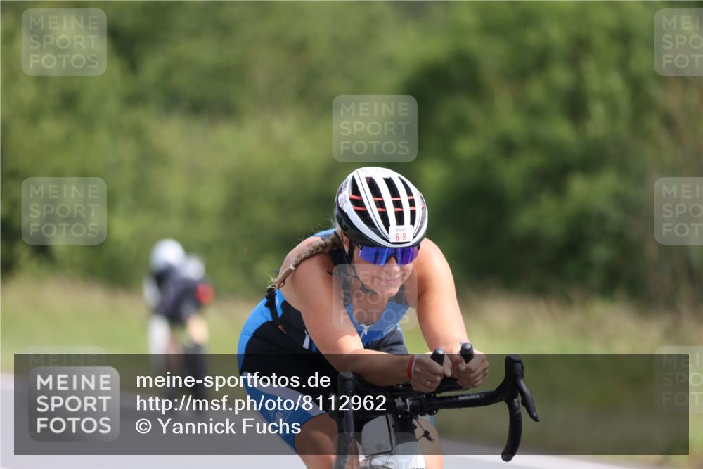 22.06.2025 - Viking Triathlon Yannick Fuchs http://msf.ph/oto/8112962 22.06.2025 11:37:50 Radfahren 438, 457, 501, 520, 619 meine-sportfotos.de