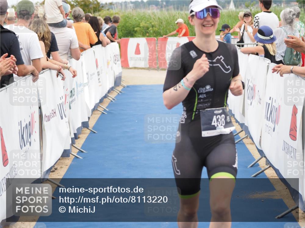 22.06.2025 - Viking Triathlon MichiJ http://msf.ph/oto/8113220 22.06.2025 15:03:54 Ziel 438 meine-sportfotos.de
