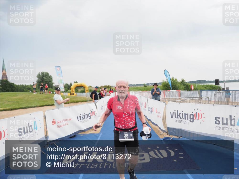22.06.2025 - Viking Triathlon MichiJ http://msf.ph/oto/8113272 22.06.2025 16:43:16 Ziel 39 meine-sportfotos.de