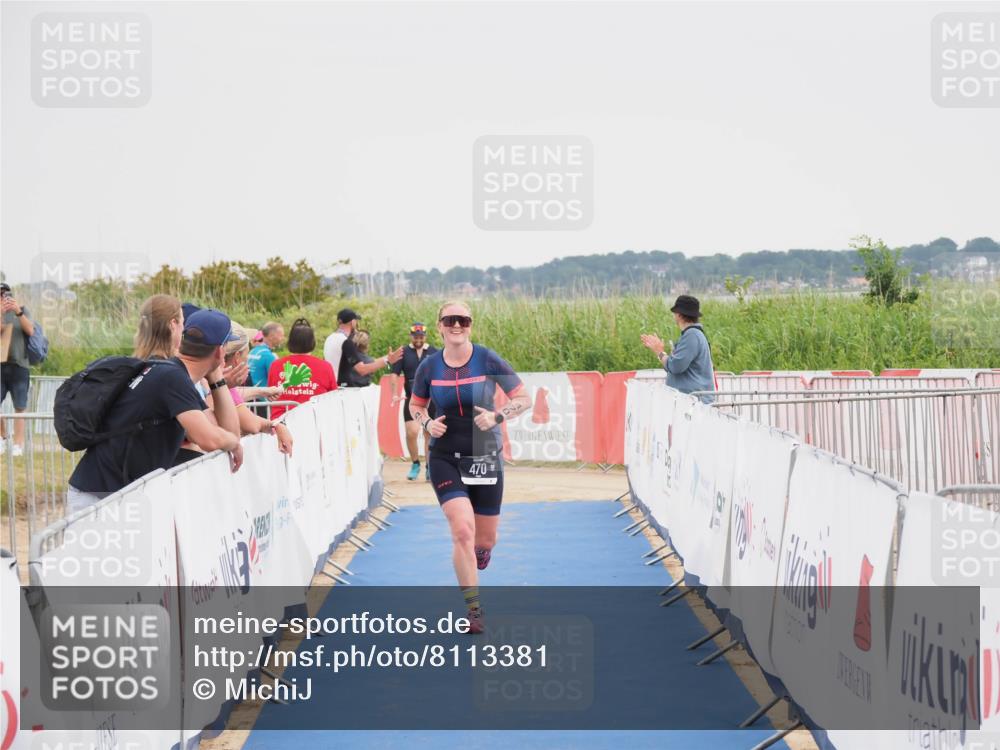 22.06.2025 - Viking Triathlon MichiJ http://msf.ph/oto/8113381 22.06.2025 16:44:48 Ziel 470 meine-sportfotos.de