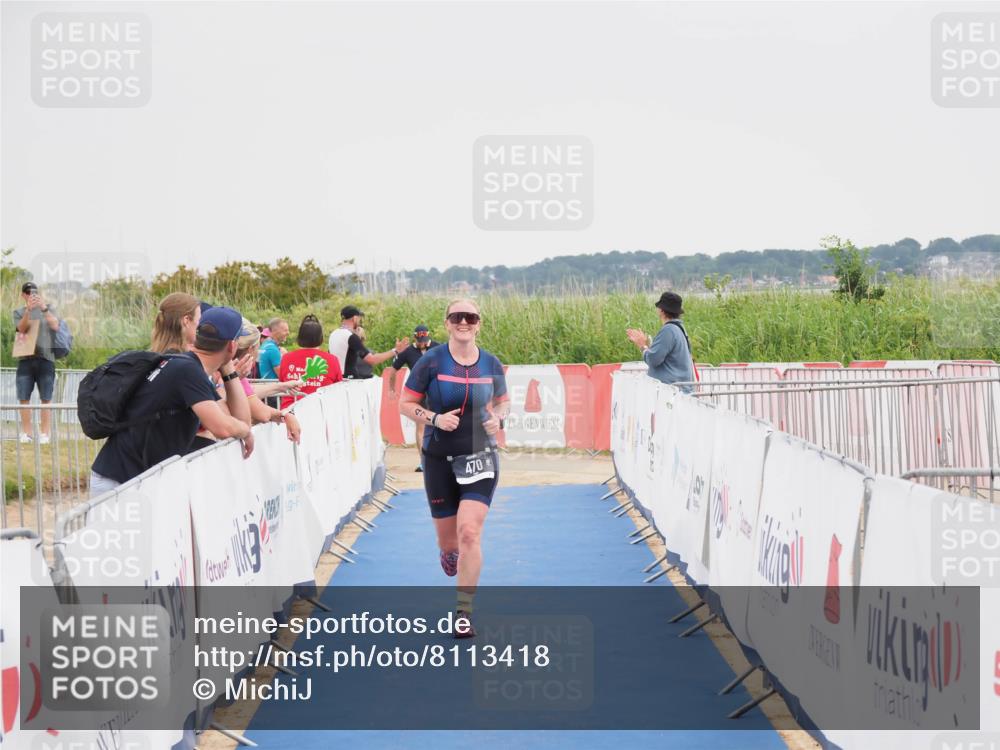 22.06.2025 - Viking Triathlon MichiJ http://msf.ph/oto/8113418 22.06.2025 16:44:49 Ziel 470 meine-sportfotos.de