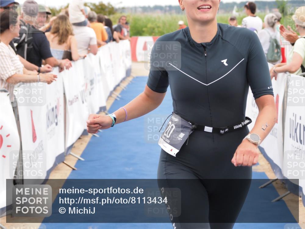 22.06.2025 - Viking Triathlon MichiJ http://msf.ph/oto/8113434 22.06.2025 15:04:03 Ziel 20 meine-sportfotos.de