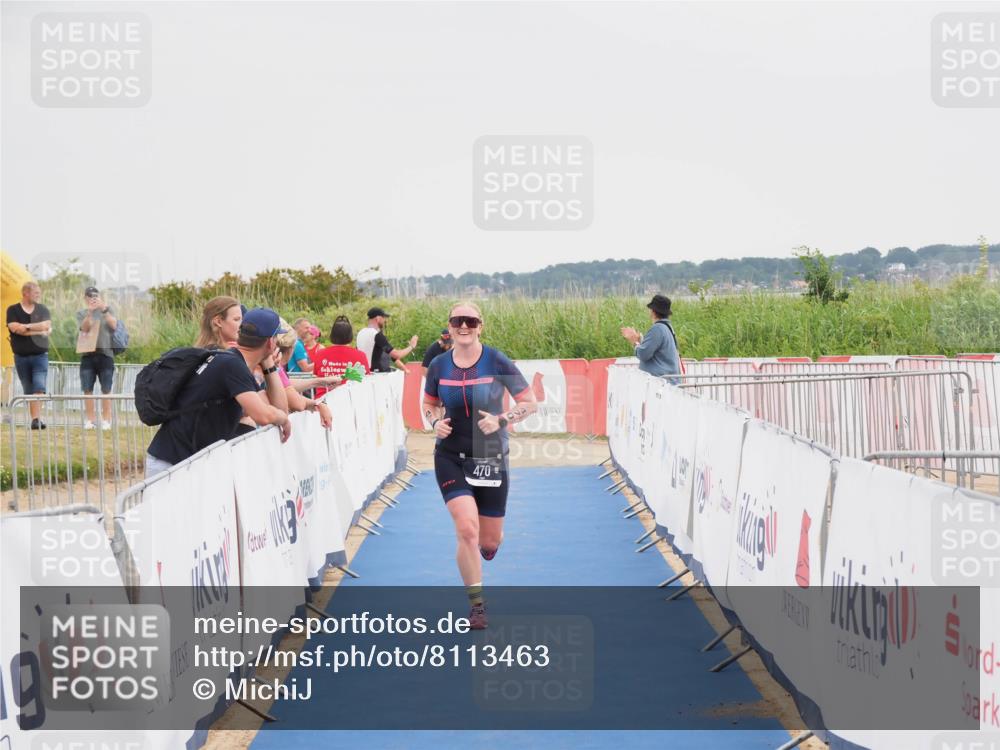 22.06.2025 - Viking Triathlon MichiJ http://msf.ph/oto/8113463 22.06.2025 16:44:49 Ziel 470 meine-sportfotos.de