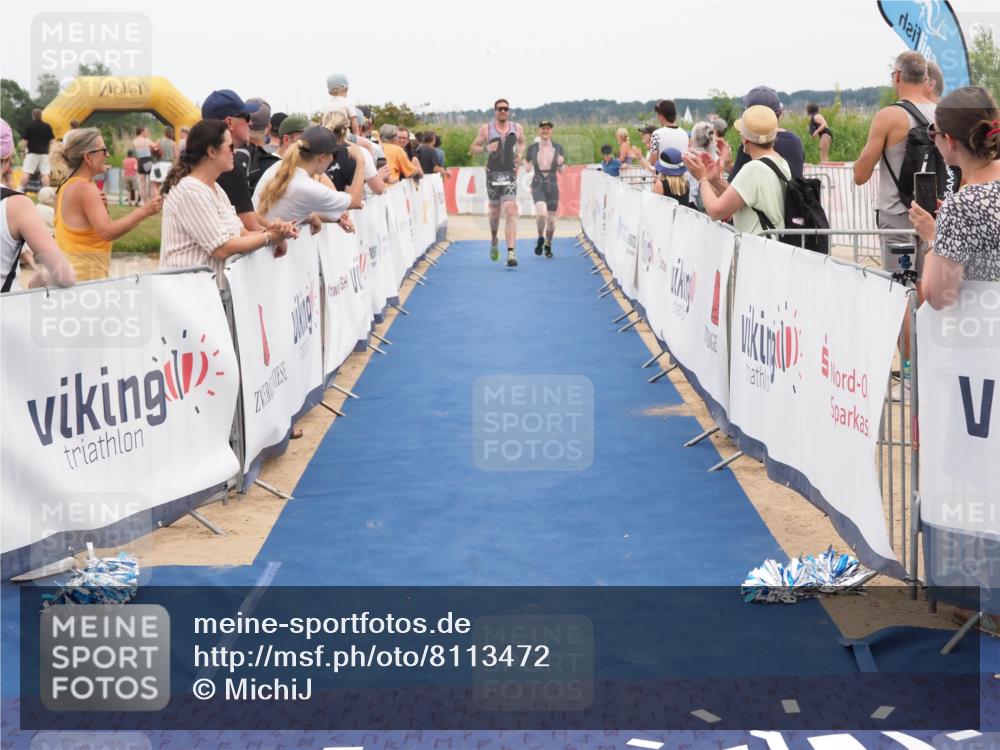 22.06.2025 - Viking Triathlon MichiJ http://msf.ph/oto/8113472 22.06.2025 15:04:23 Ziel 255, 550 meine-sportfotos.de