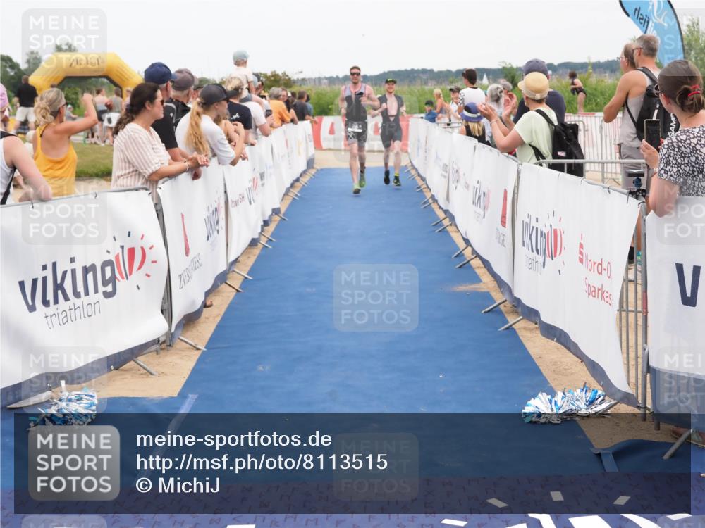 22.06.2025 - Viking Triathlon MichiJ http://msf.ph/oto/8113515 22.06.2025 15:04:23 Ziel 255, 550 meine-sportfotos.de