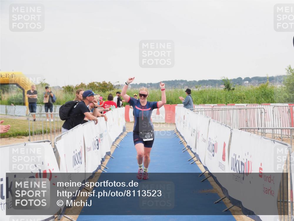 22.06.2025 - Viking Triathlon MichiJ http://msf.ph/oto/8113523 22.06.2025 16:44:50 Ziel 470 meine-sportfotos.de