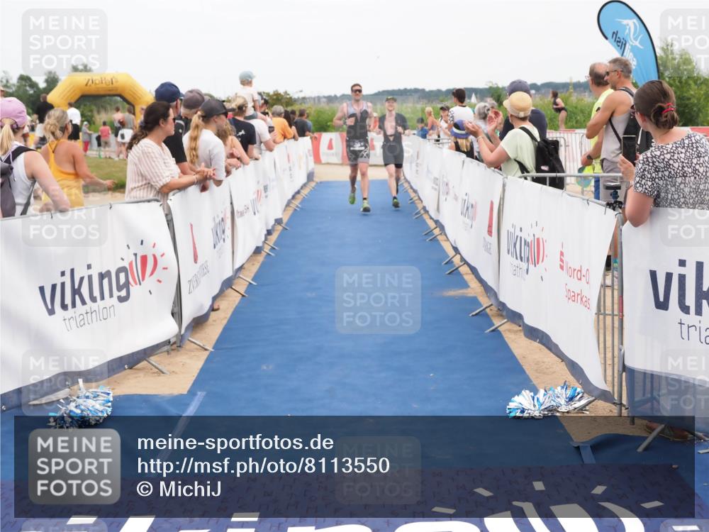 22.06.2025 - Viking Triathlon MichiJ http://msf.ph/oto/8113550 22.06.2025 15:04:23 Ziel 255, 550 meine-sportfotos.de